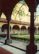ANGELICO  Fra, View of the Convent of San Marco